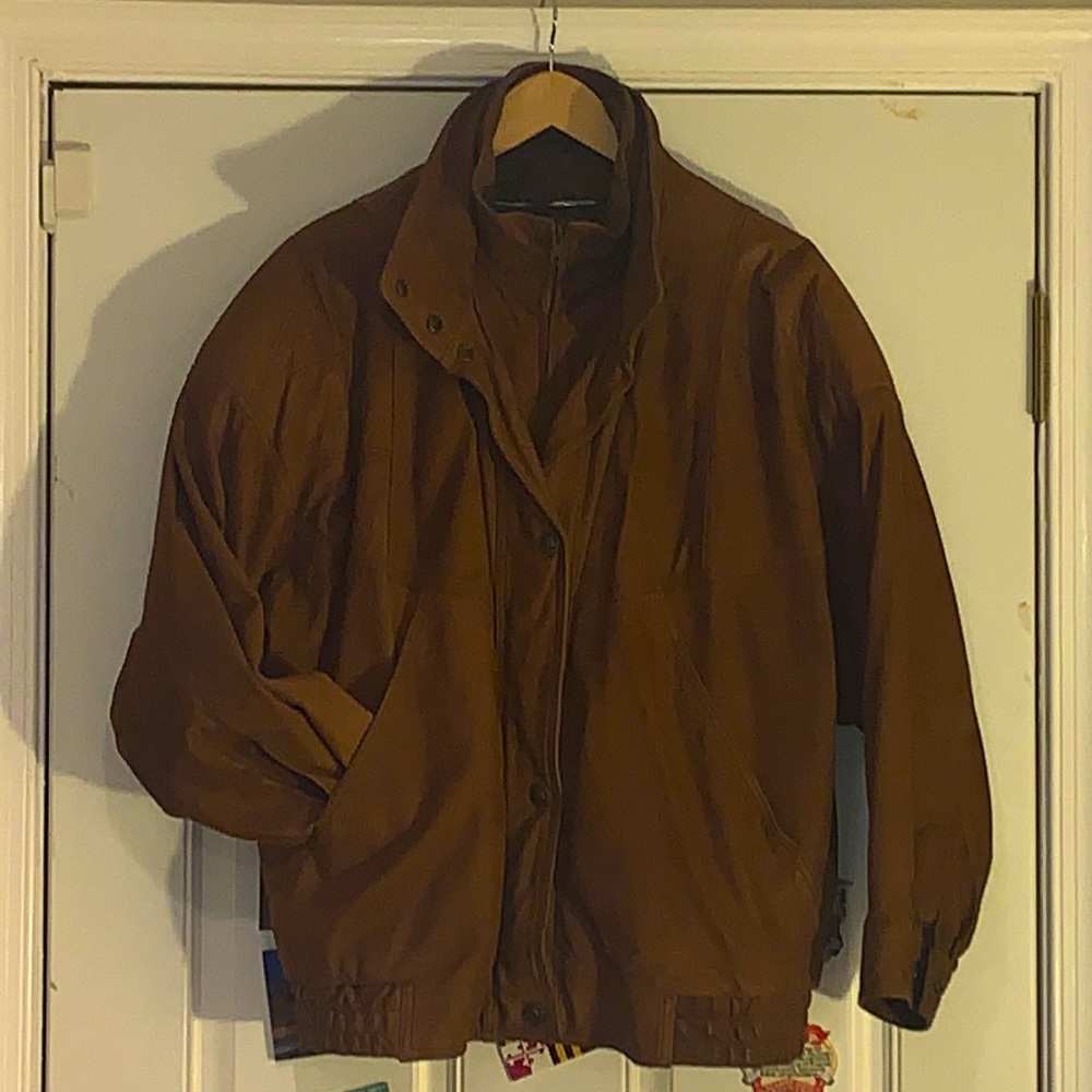 Leather jacket